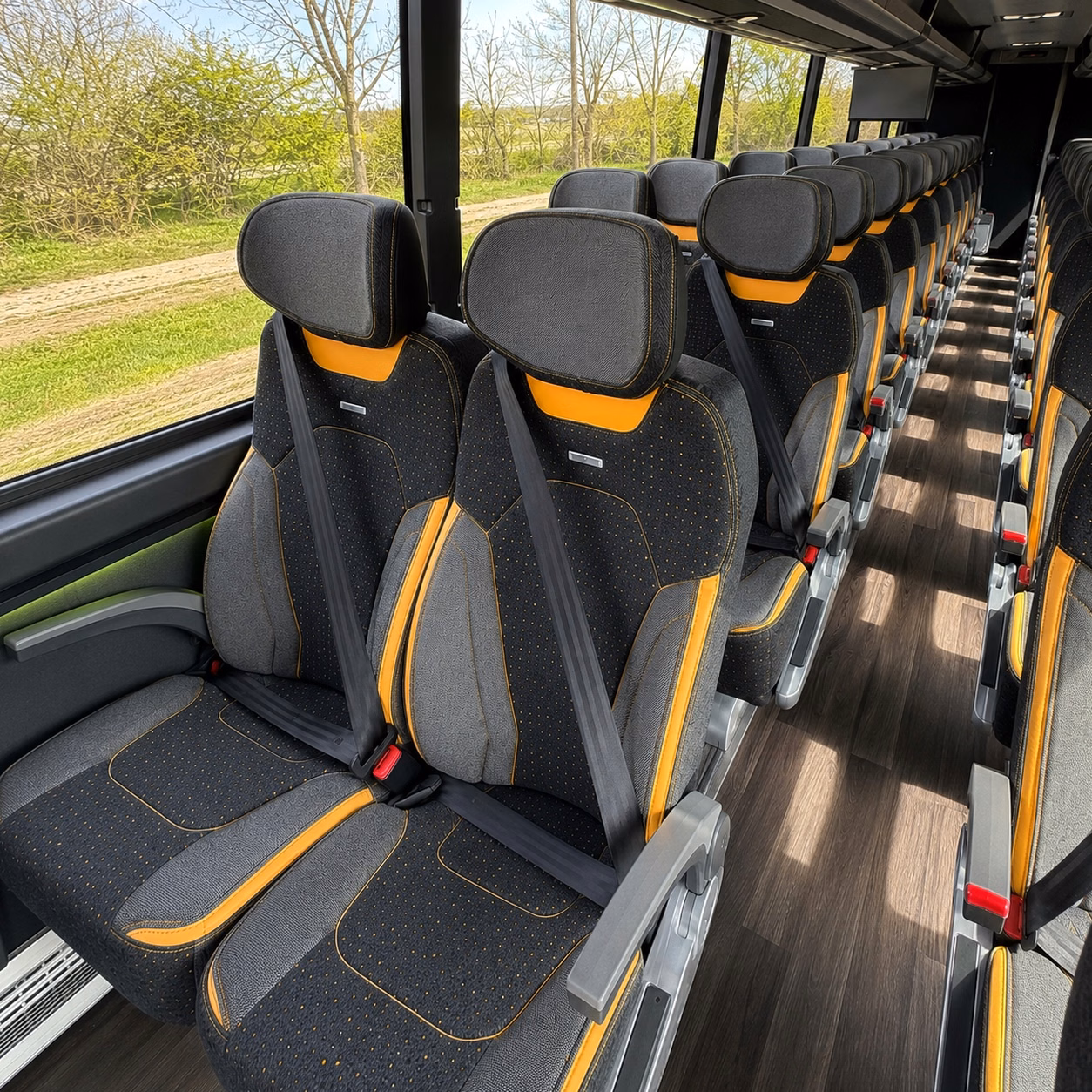 corporate event bus rentals in grand prairie